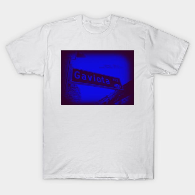 Gaviota Avenue BLU PURP, Long Beach, CA by Mistah Wilson T-Shirt by MistahWilson